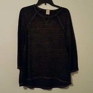 Faded Glory burn out tee, size L